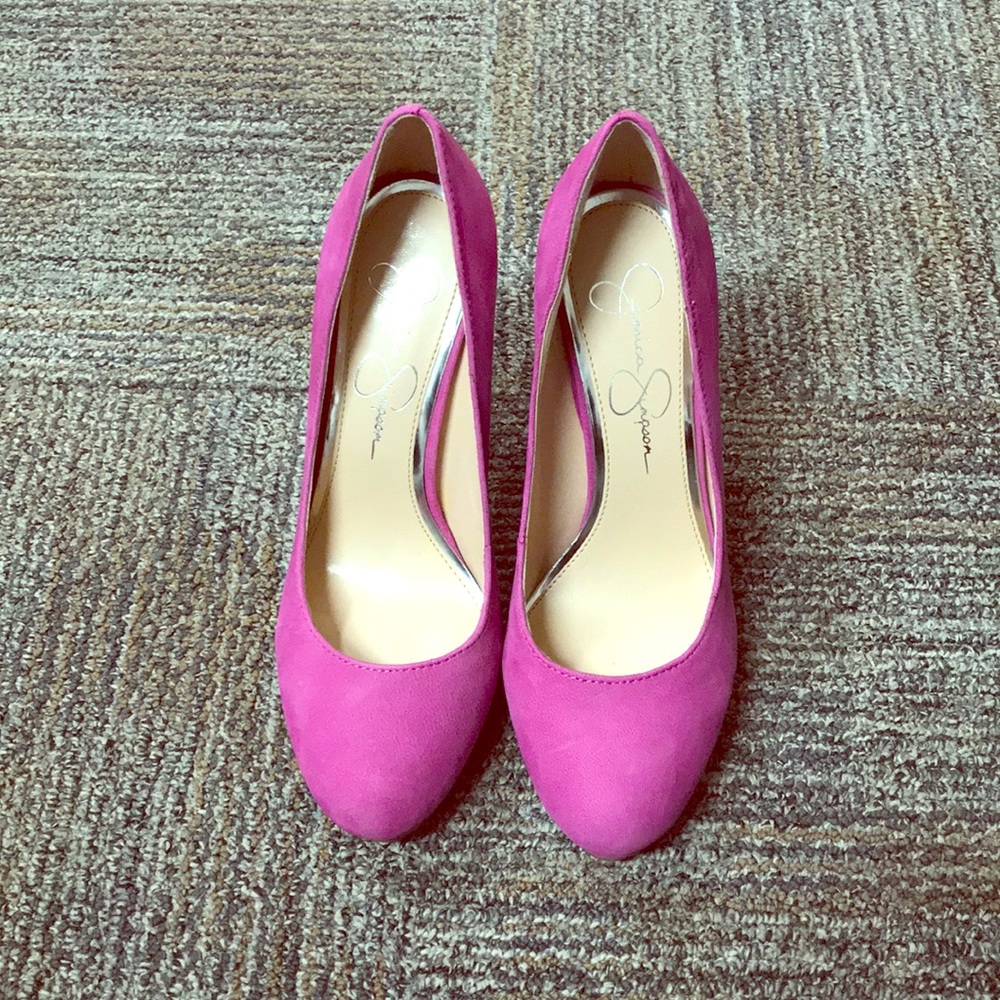 NWOT Jessica Simpson Pink Heels 💗